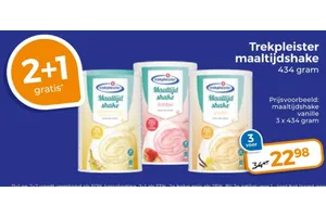 Trekpleister Maaltijdshake