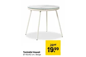 Tuintafel Hawaii