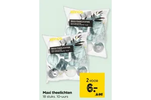 Xenos Maxi theelichten