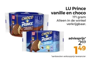LU Prince vanille en choco