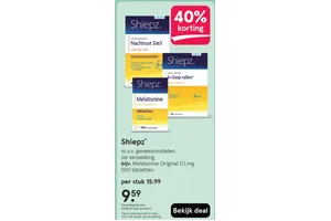 Shiepz. Nachtrust 3in1 Liquid Cap