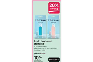 Estrid deodorant starterkit
