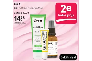 Q+A Caffeine Eye Serum