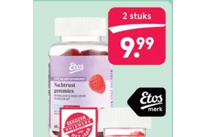 Etos Nachtrust gummies