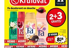 Fa deodorant en douche