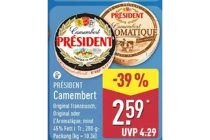 PRÉSIDENT Camembert