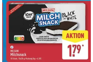 Milsani Milch Snack Black and White