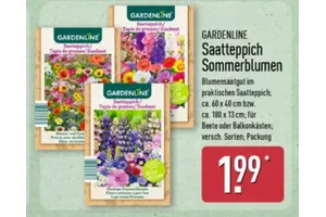 Gardenline Saatteppich Sommerblumen