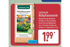 GARDENLINE Blühpflanzenerde