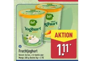 Bio Fruchtjoghurt