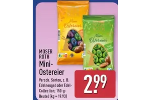 MOSER ROTH Mini-Ostereier