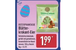 Oster Blätter-krokant-Eier