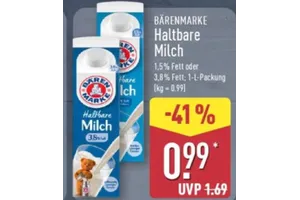Bärenmarke Haltbare Milch