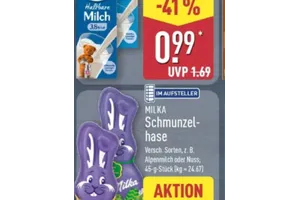 Milka Schmunzelhase