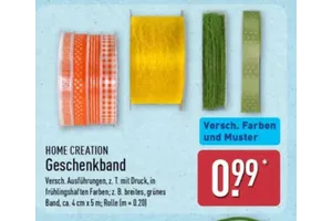 HOME CREATION Geschenkband