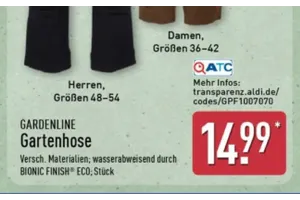 GARDENLINE Gartenhose