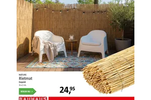 Nature Rietmat Gepeld