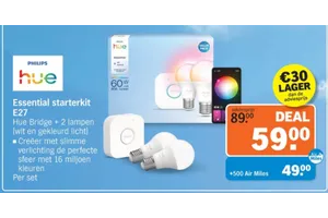 Philips Hue Hue Essential starterkit E27