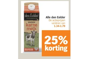Den Eelder Boeren karnemelk