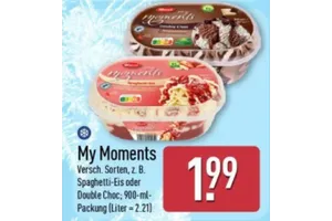 My Moments Spaghetti-Eis oder Double Choc