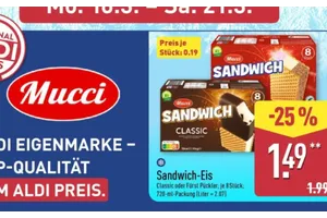 Mucci Sandwich-Eis
