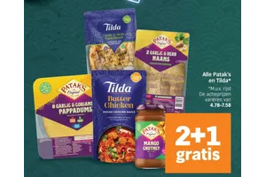 Patak's 8 Garlic & Coriander Pappadums