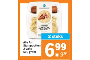 AH Stamppot Zuurkool Rookworst