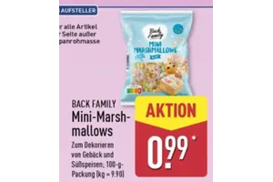 Back Family Mini-Marshmallows