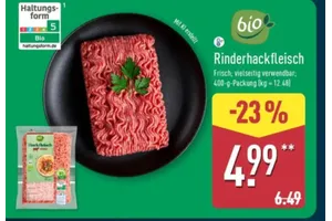 Bio Rinderhackfleisch