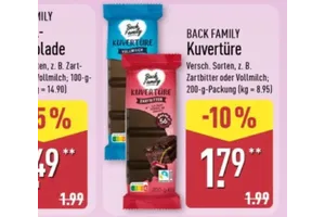 Back Family Kuvertüre