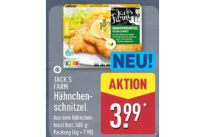 Jack's Farm Hähnchen-schnitzel