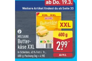 Milsani Butterkäse XXL