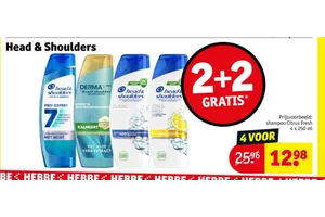 Head & Shoulders shampoo