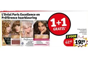L'Oréal Paris Excellence of Préférence haarkleuring