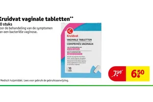 Kruidvat Vaginale tabletten