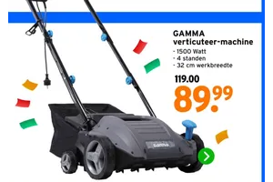 GAMMA verticuteer-machine