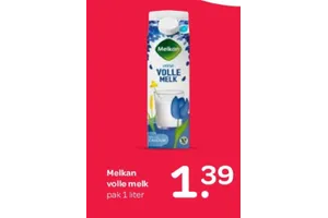 Melkan Volle melk