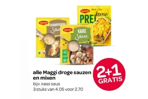 Maggi droge saus