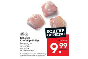 Scharrel Chefskip dijfilet