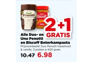 Biscoff Boterhampasta