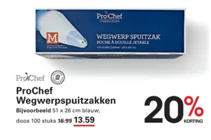 ProChef Wegwerpspuitzakken