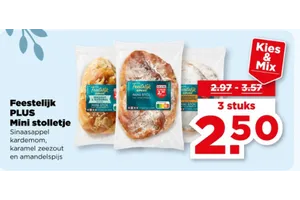 Feestelijk PLUS Mini stolletje