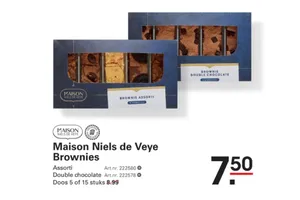 Maison Niels de Veye Brownies