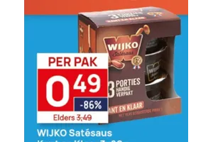 WIJKO Satésaus