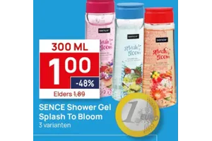 SENCE Shower Gel Splash To Bloom