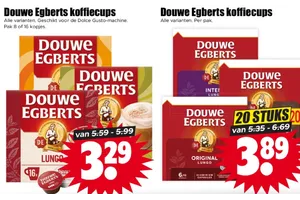 Douwe Egberts koffiecups Lungo