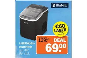 BluMill IJsblokjesmachine
