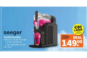Seeger Slushiemachine