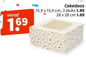 Cakedoos