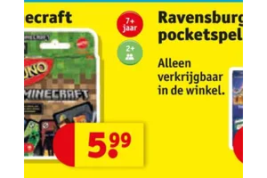 Ravensburg UNO Minecraft